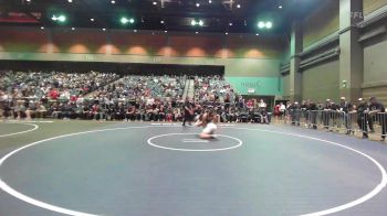 190 lbs 5th Place - Mason Savidan, St John Bosco vs Jean-Luc Guerra, Mountain View (ID)