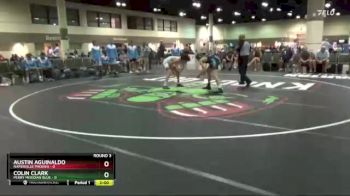 106 lbs Round 3 (16 Team) - Colin Clark, Perry Meridian Blue vs Austin Aguinaldo, Naperville Phoenix