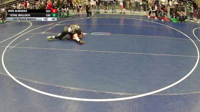 110 lbs 1st Place Match - Stihl Bulloch, Iron County Wrestling Academy vs Iker Almaraz, Shootbox