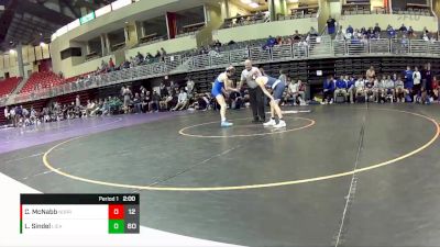 106 lbs Round 1 (8 Team) - Leland Sindel, Lincoln East vs Colson McNabb, Norris