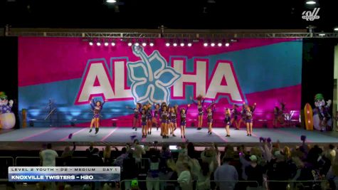 Knoxville Twisters - H2O [2025 L2 Youth - D2 - Medium Day 1] 2025 Aloha Gatlinburg Showdown