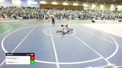 165 lbs Rr Rnd 1 - Rogelio Santiago, South Reno WC vs Jalen Banks, Vegas Sports Wrestling