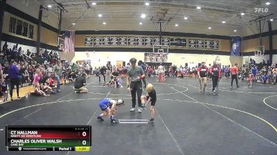 53 lbs Round 3 - Ct Hallman, Ninety Six Wrestling vs Charles Oliver Walsh, Cane Bay