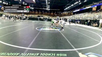 190 lbs Quarterfinal - Mason Desandolo, Lake Gibson vs Xander Dossett, Ola