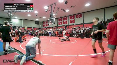 119 lbs Quarterfinal - Barry Ritter Jr, Coweta vs Aayden Floyd, Broken Arrow Jh