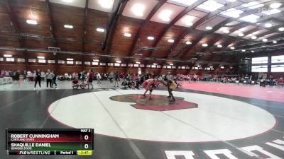 184 lbs Quarterfinal - Robert Cunningham, Cortland State vs Shaquille Daniel, Oswego State