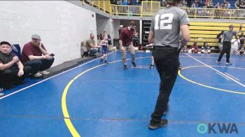 43 lbs Consi Of 4 - Elwood Manley, Perry Wrestling Academy vs Sebastian Summitt, Newkirk Takedown Club