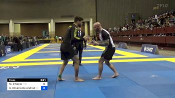 Matthew R Secor vs Gustavo Oliveira De Andrade 2024 Pan IBJJF Jiu-Jitsu No-Gi Championship