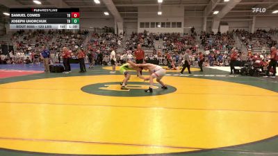 120 lbs Semifinal - Samuel Comes, TN vs Joseph Uhorchuk, TN
