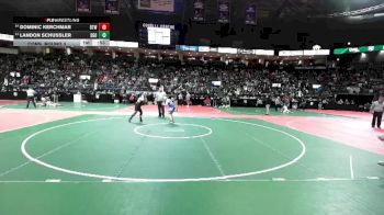 130 lbs Cons. Round 3 - Landon Schussler, SGO1 vs Dominic Kerchmar, BTWA