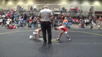 44 lbs Round 1 - Damon Burrell, Imlay City Wrestling Club vs Kasey Kaliszewski, Donahue Wrestling Academy