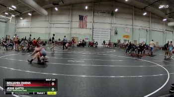 138 lbs Semifinal - Benjamin Owens, Hanover Hawkeye vs Jesse Gatto, Clinic Wrestling FXBG