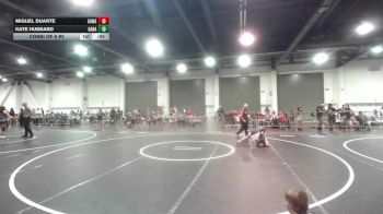 65 lbs Consi Of 8 #2 - Miguel Duarte, Gomez Brs Gr Ac vs Kate Hubbard, Ganado WC