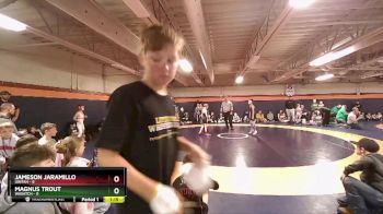53 lbs Round 1 (16 Team) - Magnus Trout, Wasatch vs Jameson Jaramillo, Uintah