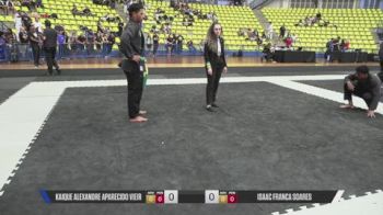 ISAAC FRANCA SOARES vs Kaique Alexandre Aparecido Vieir 2026 CBJJE International BJJ Championships