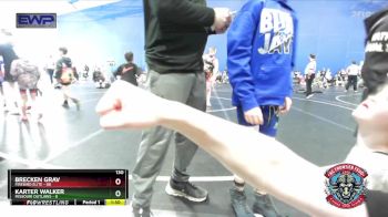 130 lbs Round 3 (4 Team) - Lane Harrison, Missouri Outlaws vs Cragen Smith, Firebird Elite