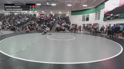 113 lbs Champ. Round 2 - Bryson Twillman, Eierman Elite vs Jaydyn Schommer, Nebraska Boyz