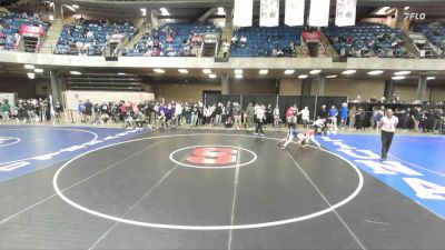 120 lbs Quarterfinal - Liam Lovelace, Lake Park vs Aidan Ambre, Aurora (West)