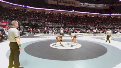 155 lbs Cons. Semis - Natalie Carlisle, Lebanon vs Brooklyn Baskin, Brush