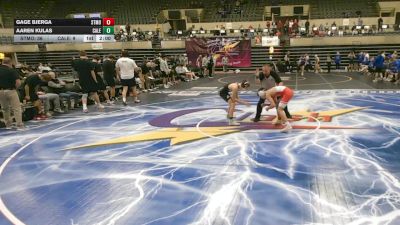 139 lbs Quarterfinals (8 Team) - Gage Bjerga, Staples-Motley, MN vs Aaren Kulas, Caledonia, MN