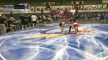 139 lbs Quarterfinals (8 Team) - Gage Bjerga, Staples-Motley, MN vs Aaren Kulas, Caledonia, MN