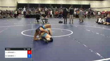 160 lbs Prelims - Jessi Johnson, NJ vs Sarai Sanders, GA