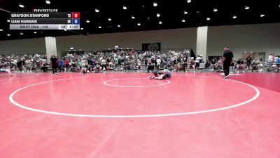 138 lbs Champ. Round 1 - Grayson Stanford, TX vs Liam Harman, NE