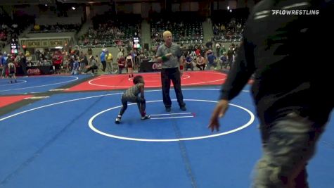 58 lbs Consi Of 8 #2 - Bj Gahagan, Pin-King All Stars vs Jaxon Powell, Verdigris Youth Wrestling