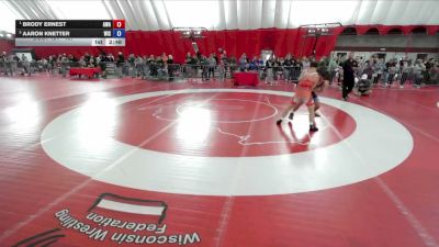 157 lbs Semifinal - Brody Ernest, Askren Wrestling Academy vs Aaron Knetter, Wisconsin
