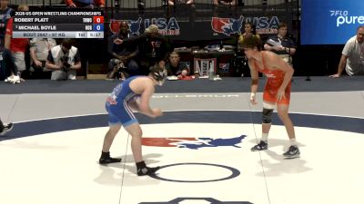 97 kg 1st Place Match - Robert Platt, Tar Heel Wrestling Club vs Michael Boyle, Ohio Crazy Goats