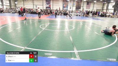 106 lbs Rr Rnd 1 - Ayden Blaut, Vipers vs Liam Soe, University Hawks Wrestling Club