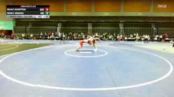 125 lbs Round Of 16 - Isaac Hampton, Southern Oregon vs Mikey Medina, Colorado Mesa