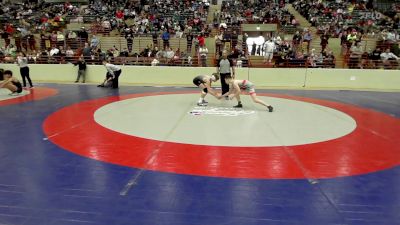 120 lbs Consi Of 8 #1 - Cecil Horton, Social Circle USA Takedown vs Reid Solum, Lumpkin County Wresting