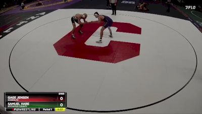 Cons. Round 1 - Samuel Hare, Hitchcock County vs Gage Jensen, Randolph