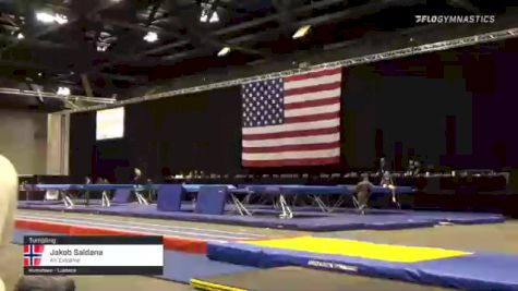 Jakob Saldana - Tumbling, Air Extreme - 2021 USA Gymnastics Championships
