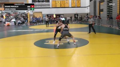 149Red lbs Rr Rnd 2 - Shane Percelay, Army West Point vs Aidan O'Shea, Franklin & Marshall