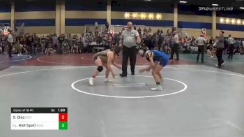 Match - Seven Diaz, Foothill High School vs Leilani Rodriguez, Beaumont`s Finest