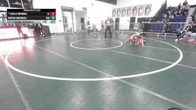 105 lbs Cons. Round 2 - Sofia McNeal, Canyon vs Leila Rivera, El Toro