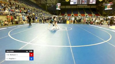 112 lbs Cons 4 - Daylee Watson, PA vs Isabel Kaplan, IN