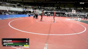 190 lbs Champ Round 1 (16 Team) - Liam Tuting, Mills Godwin vs John Schmitz, Tabb