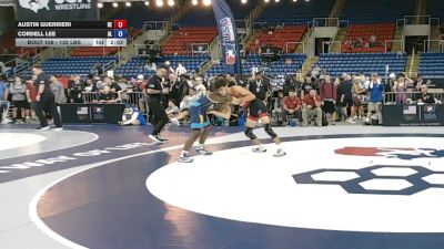 132 lbs Champ. Rd Of 128 - Austin Guerrieri, Delaware vs Cordell Lee, Alabama