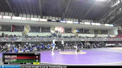 126 lbs Round 3 (4 Team) - Zach Masek, Lincoln East vs Kevin Lopez, Grand Island JV