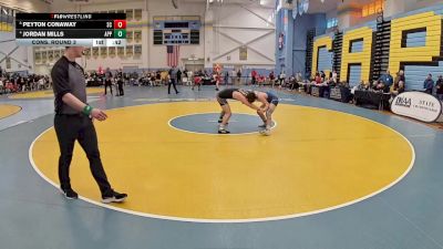 138 lbs Cons. Round 3 - Jordan Mills, Appoquinimink vs Peyton Conaway, Sussex Central H S