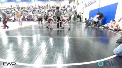 83 lbs Rr Rnd 3 - Dallin Swan, IRONMEN Wrestling Club vs Ryker Bishop, Salina Wrestling Club