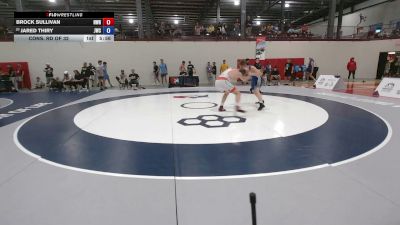92 kg Cons. Rd Of 32 - Brock Sullivan, Noke Wrestling RTC vs Jared Thiry, Jackrabbit Wrestling Club