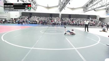 77-J lbs Round Of 32 - Kellan Law, Central Bucks K-8 vs Caiden Cruz, Bayport-Blue Point