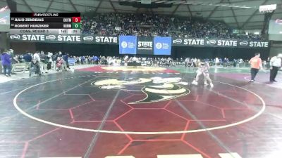 Boys 3A 113 lbs Cons. Round 3 - Julio Zendejas, Central Kitsap vs Robert Hunziker, Heritage