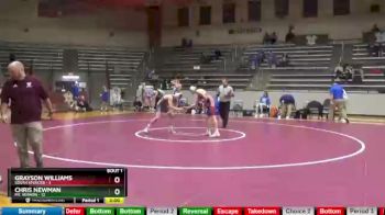 170 lbs Finals (2 Team) - Chris Newman, Mt. Vernon vs Grayson Williams, South Spencer