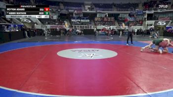 6A 150 lbs Cons. Round 2 - Gibbs Watson, Mountain Brook vs Peyton Adams, Southside Gadsden