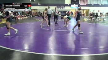 135 lbs Semifinal - Bella Miller, Dubuque Hempstead vs Elizabeth Roberts, Waterloo West